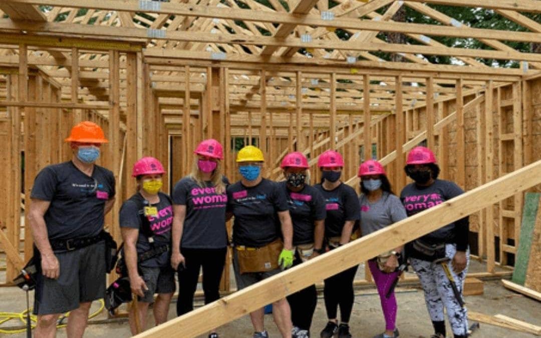 Volunteering with Dallas Area Habitat