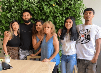 Julian Rodriguez and his family, Dallas Habitat homeowner.