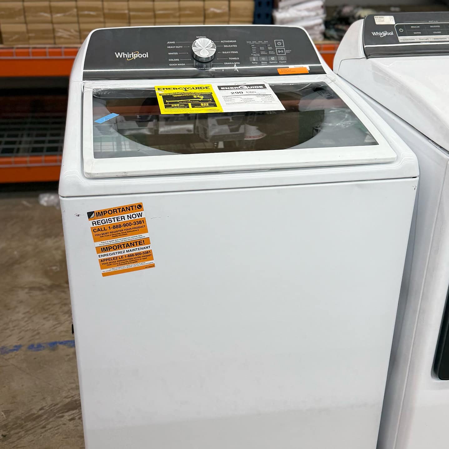 Top Load Washer