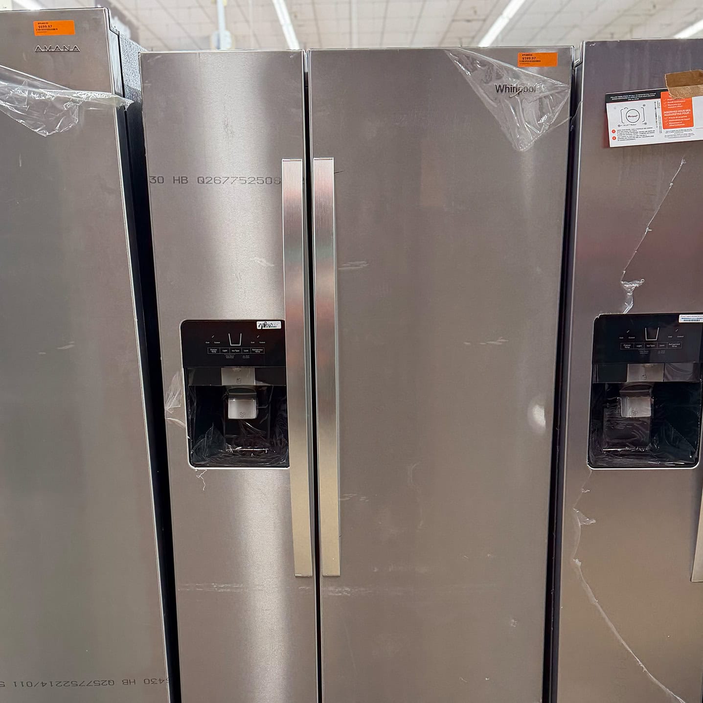 Side by Side Refrigerator